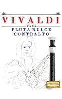 Vivaldi Para Flauta Dulce Contralto