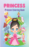 Princess Coloring Book for Kids