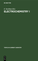 Electrochemistry I