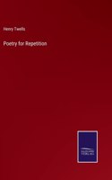 Poetry for Repetition