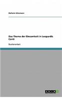 Das Thema der Einsamkeit in Leopardis Canti