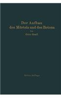 Aufbau Des Mörtels Und Des Betons