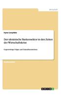 ukrainische Bankensektor in den Zeiten der Wirtschaftskrise: Gegenwärtige Folgen und Zukunftsaussichten