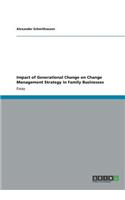 Impact of Generational Change on Change Management Strategy in Family Businesses