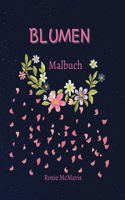 Blumen Malbuch für Erwachsene