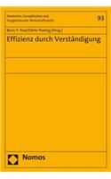 Effizienz Durch Verstandigung