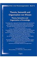 Theorie, Semantik Und Organisation Von Wissen
