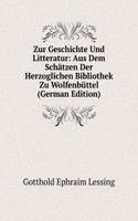 Zur Geschichte Und Litteratur (German Edition)