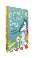L'anegueta que va venir a sopar (The ovelleta que va venir a sopar. Llibre de cartro)