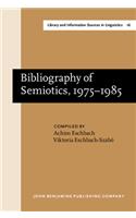 Bibliography of Semiotics, 1975-1985