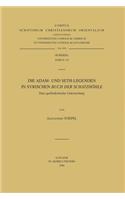 Die Adam- und Seth-Legenden im Syrischen «Buch der Schatzhöhle». Eine quellenkritische Untersuchung