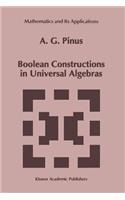 Boolean Constructions in Universal Algebras