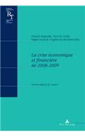 La Crise Aeconomique Et Financiaere De 2008-2009