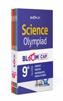 Bloom CAP Mathematics Olympiad, Science Olympiad, Social Studies Olympiad Class 9 (EditionI)