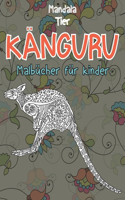 Malbücher für Kinder - Mandala - Tier - Känguru
