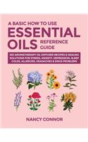 A Basic How to Use Essential Oils Reference Guide