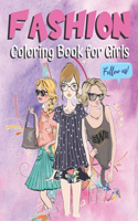 Fashion Coloring Book for girls