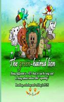 green-haired lion
