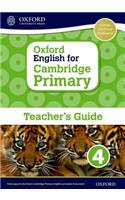 Oxford English for Cambridge Primary Teacher Book 4