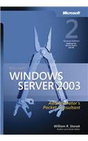 Microsoft(r) Windows Server 2003 Administrator's Pocket Consultant