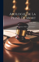 Apologie De La Peine De Mort