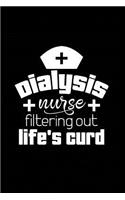 Dialysis Nurse Filtering Out Life's Curd