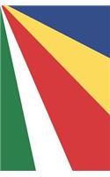 Seychelles Flag Notebook - Seychellois Flag Book - Seychelles Travel Journal