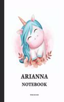 Arianna Wide Ruled Notebook