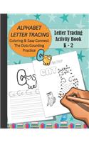 Alphabet Letter Tracing Activity Book - K - 2