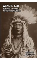 Weasel Tail - Edward S Curtis - Notebook-Journal: Journal Ruled - 100 Blank Pages - 6x9 Inches