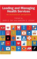 Leading and Managing Health Services