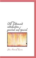 Old Testament Introduction