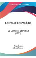 Lettre Sur Les Prodiges