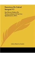 Exercices de Calcul Integral V2