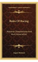 Rules of Racing: National Steeplechase and Hunt Association