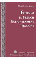 Freedom in French Enlightenment Thought