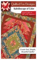 Kaleidoscope of Color Quilt Pattern: Easy Quilt with 'Layer Cake 10 X 10 Squares