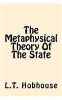 Metaphysical Theory Of The State