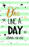 One Line A Day Journal For Kids