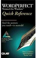 WordPerfect for Windows Quick Reference