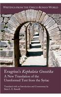 Evagrius's Kephalaia Gnostika