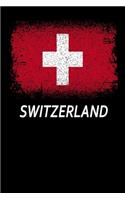 Switzerland Flag Notebook