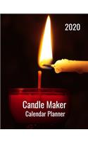 2020 Candle Maker Calendar Planner: Candle Maker cute calendar planner for 2020.