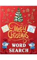 Merry christmas word search.