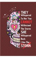 They Whispered To Her You Cannot Withstand The Storm She Whispered Back I Am The Storm