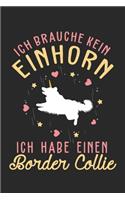 Border Collie: Notizbuch/Tagebuch/Aufgabenheft/120 Seiten/Gepunktete Seiten,6x9 Zoll