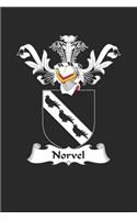 Norvel: Norvel Coat of Arms and Family Crest Notebook Journal (6 x 9 - 100 pages)