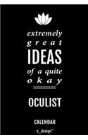 Calendar for Oculists / Oculist