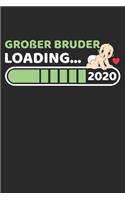 Großer Bruder Loading 2020: Malbuch Für Kinder Mit 120 Seiten Blanko Kritzelbuch