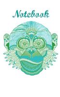Notebook: Monkey Gorilla Homework Book Composition and Journal Diary